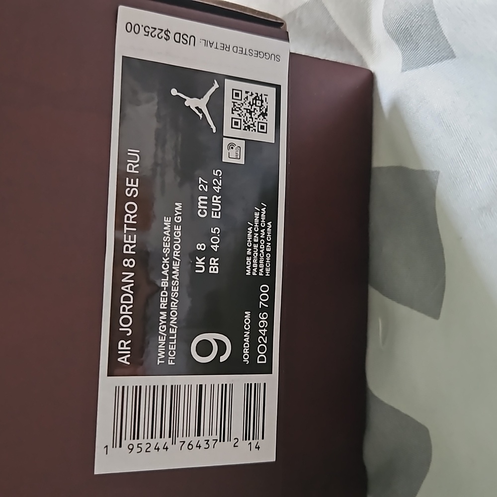 Air Jordan Retro 8 SE RUI - Picture 2 of 9